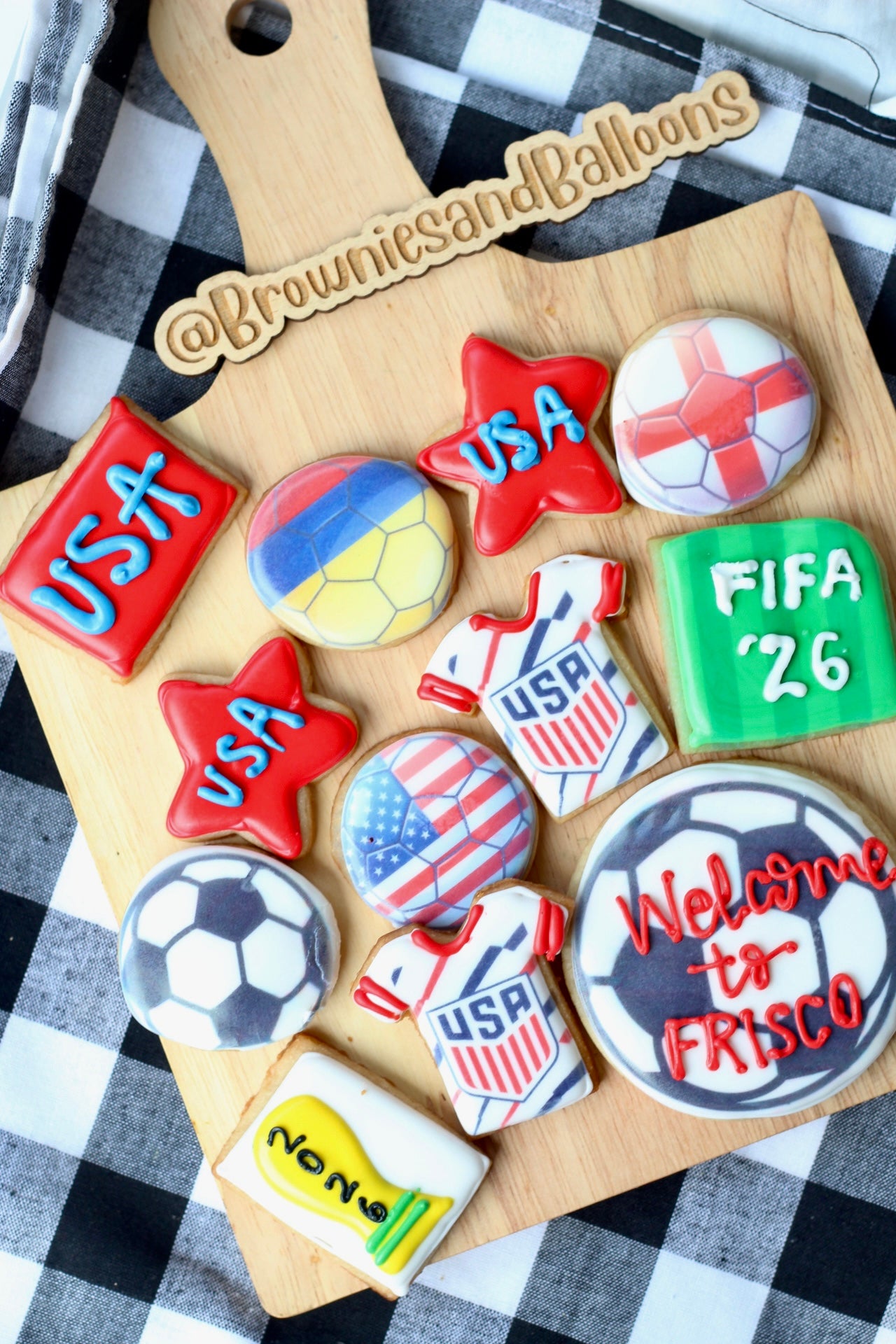 World Cup Soccer Cookies ⚽️