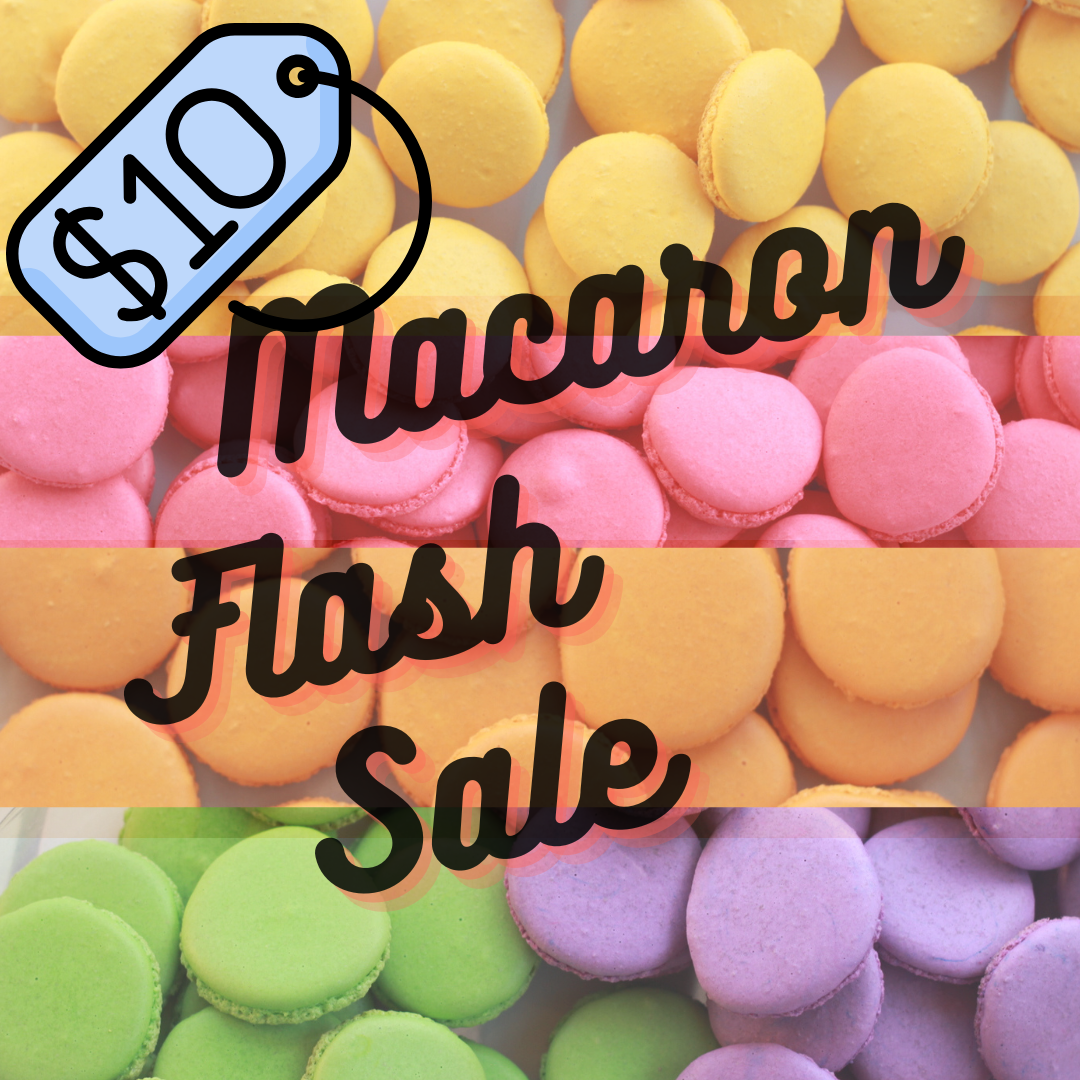 Spring macarons - 4 pack