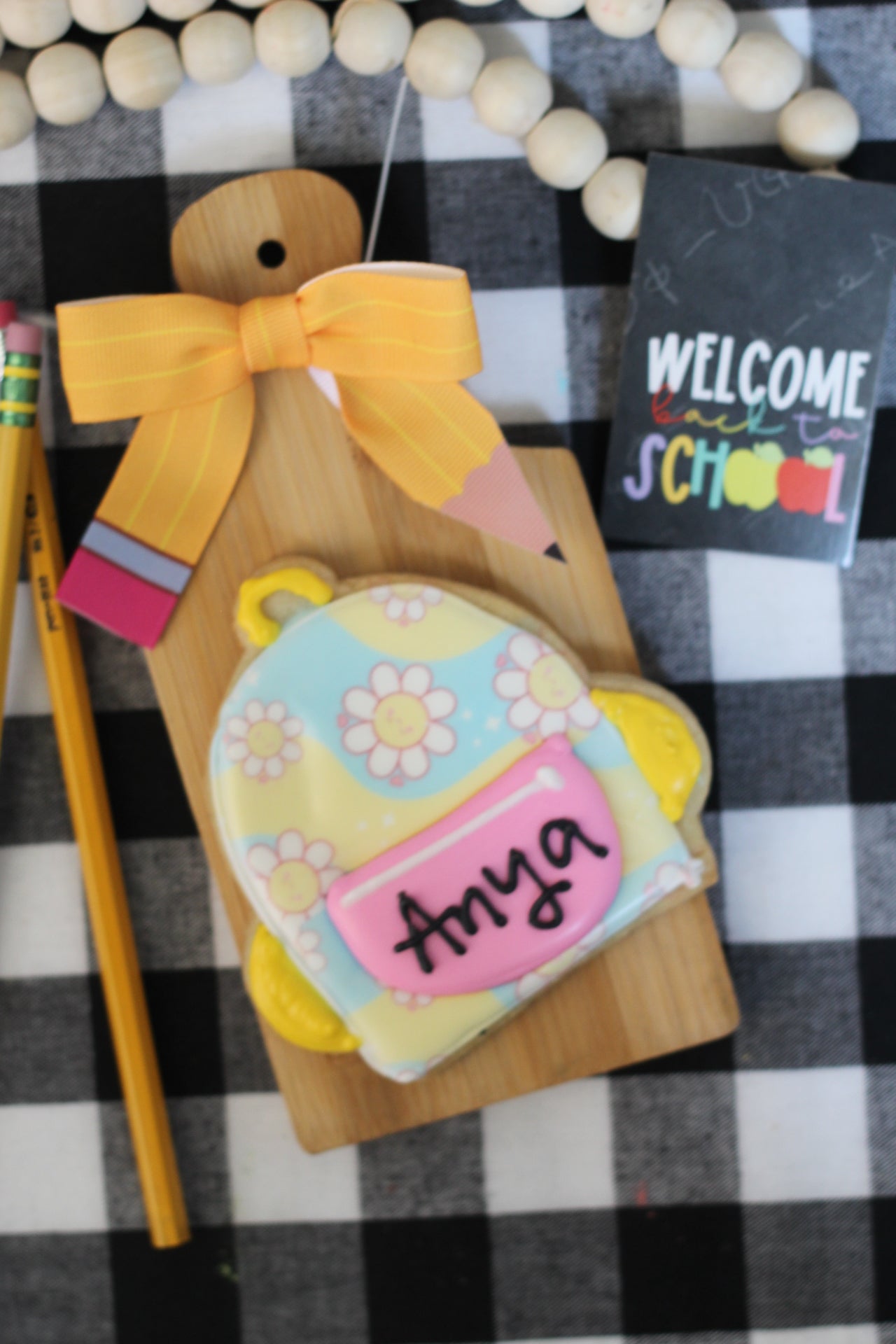 Personalized backpack