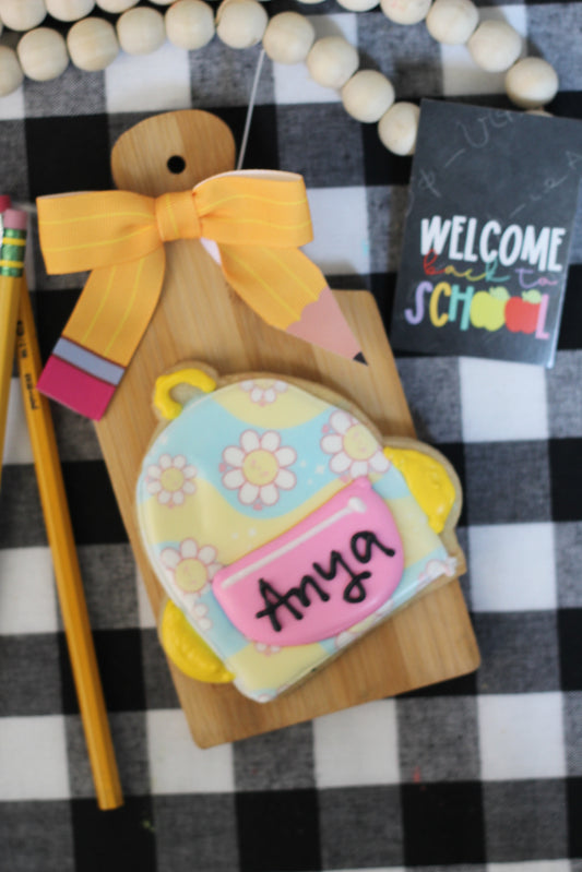 Personalized backpack