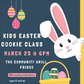 Kids Easter cookie decorating class