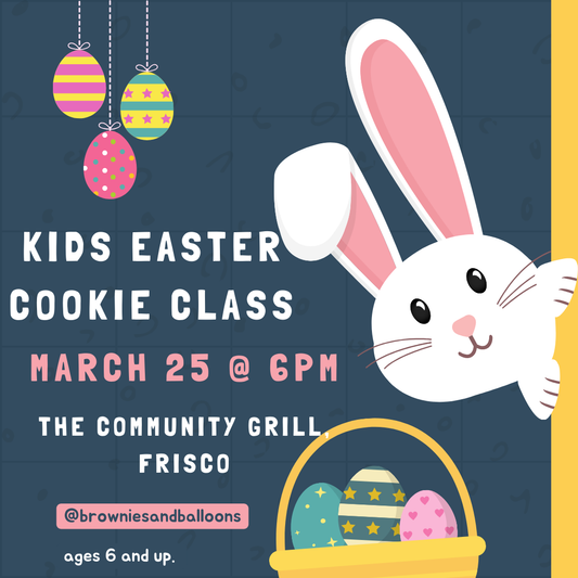Kids Easter cookie decorating class