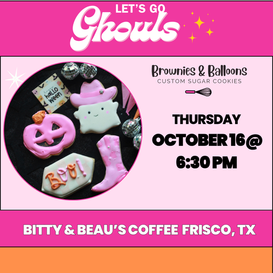 Halloween cookie Class - October 16th