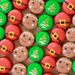 Christmas macarons - 1 dozen