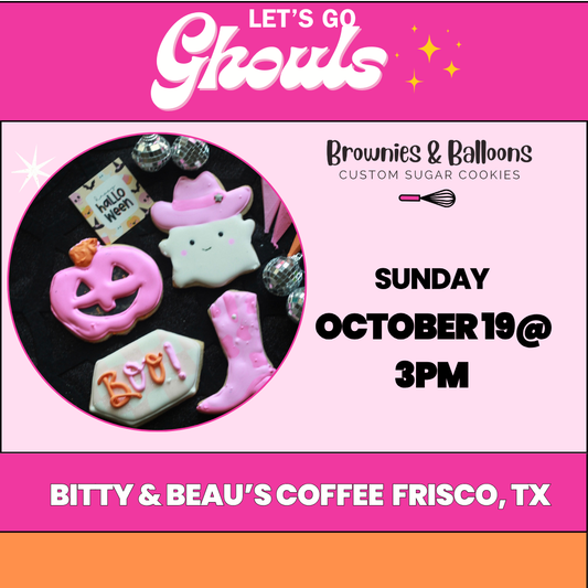 Halloween cookie Class - October 19th