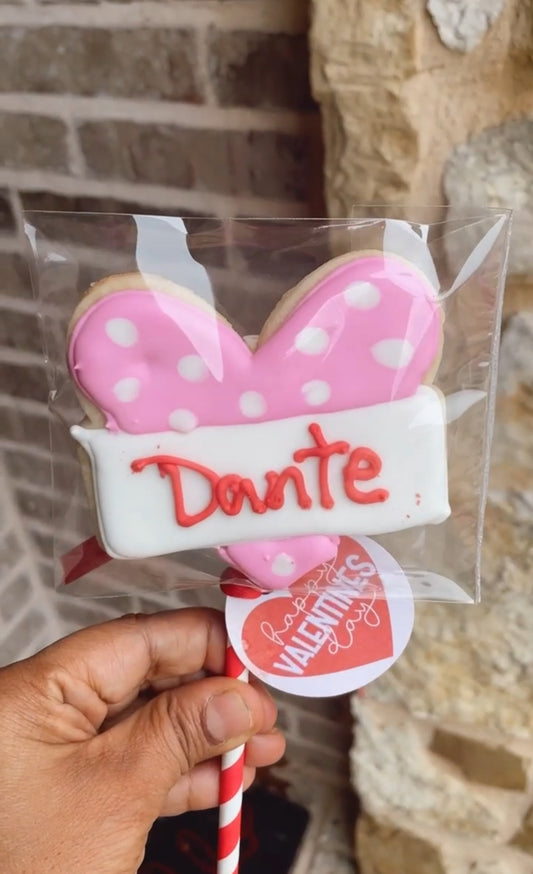 Personalized Cookie Pop