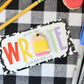Cookie card- WRITE teacher