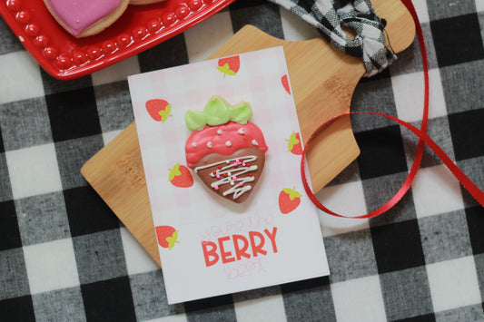 Berry Best- cookie card