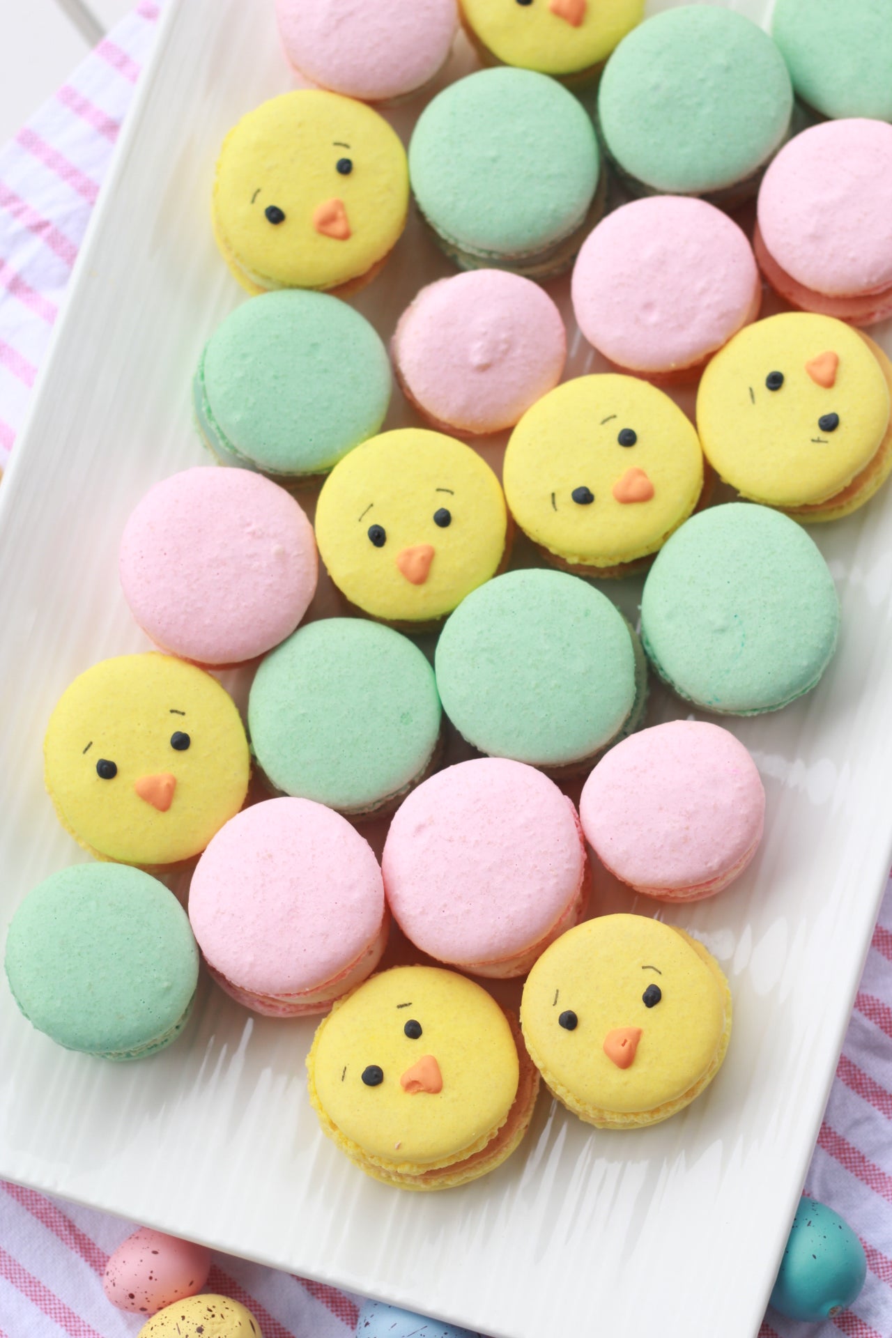 Easter macarons