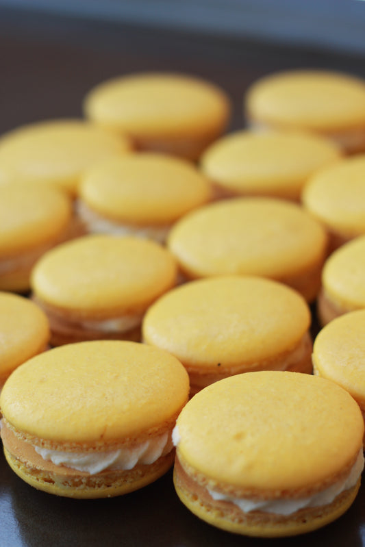 Lemon macarons