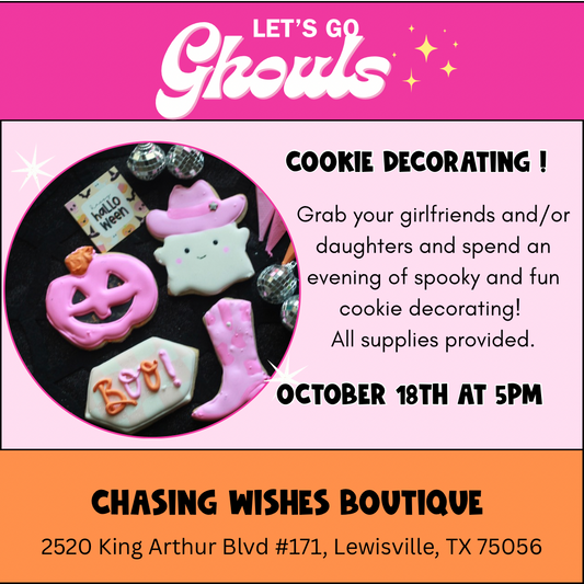 Halloween cookie Class - October 18
