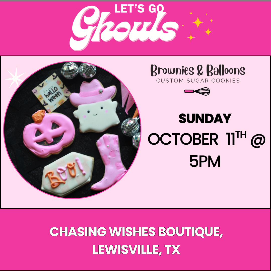 Halloween cookie Class - October 11