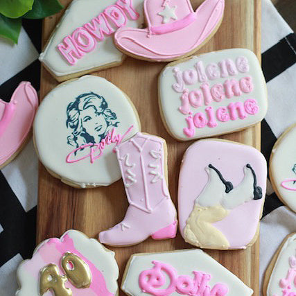 Dolly Parton Custom Cookies